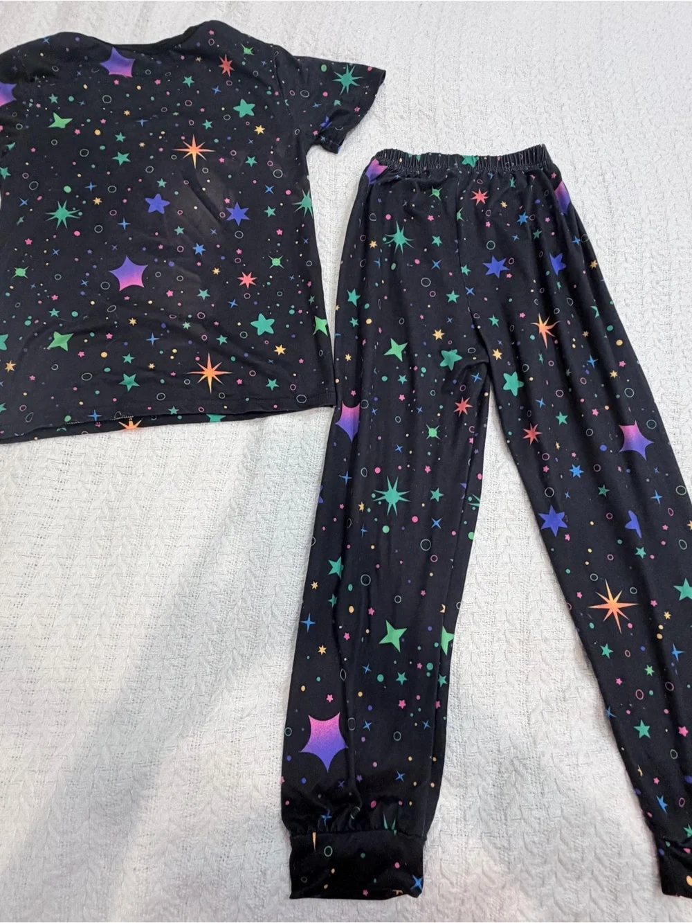 Amazon Gllow in the Dark Unicorn & Star Kids Pajama Set
